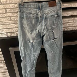 Madewell The perfect summer Jean size 27 straight leg boyfriend Jean.